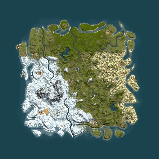 Rust map seed 1547344952, 5750x5750m top-down preview