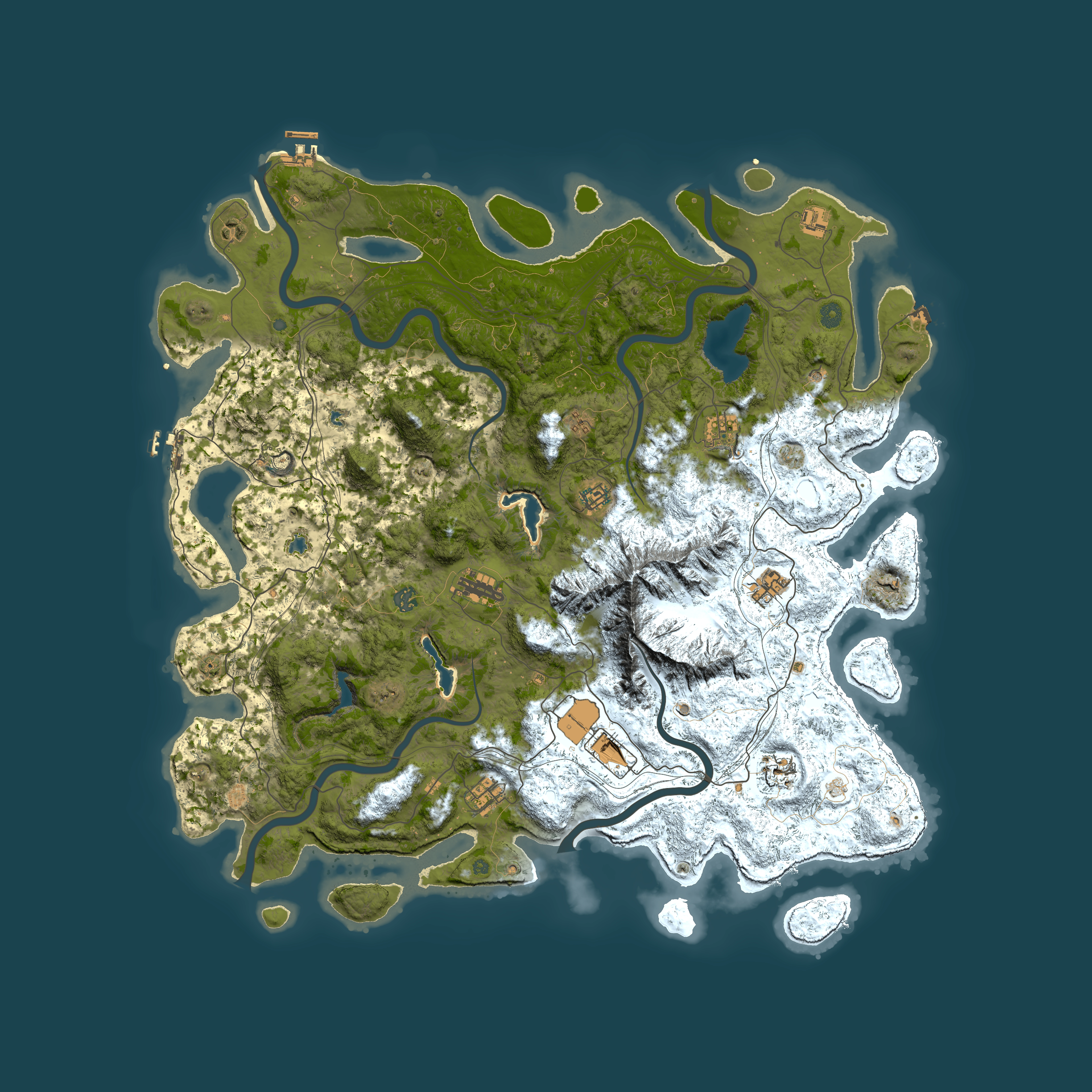 Full top-down render of Rust map seed 856950186, 5350x5350m