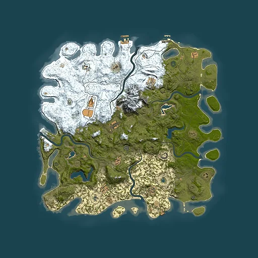 Rust map seed 337176015, 5250x5250m top-down preview
