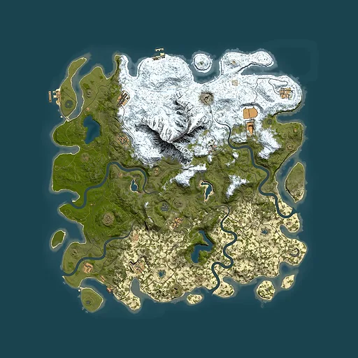 Rust map seed 1772955467, 5250x5250m top-down preview
