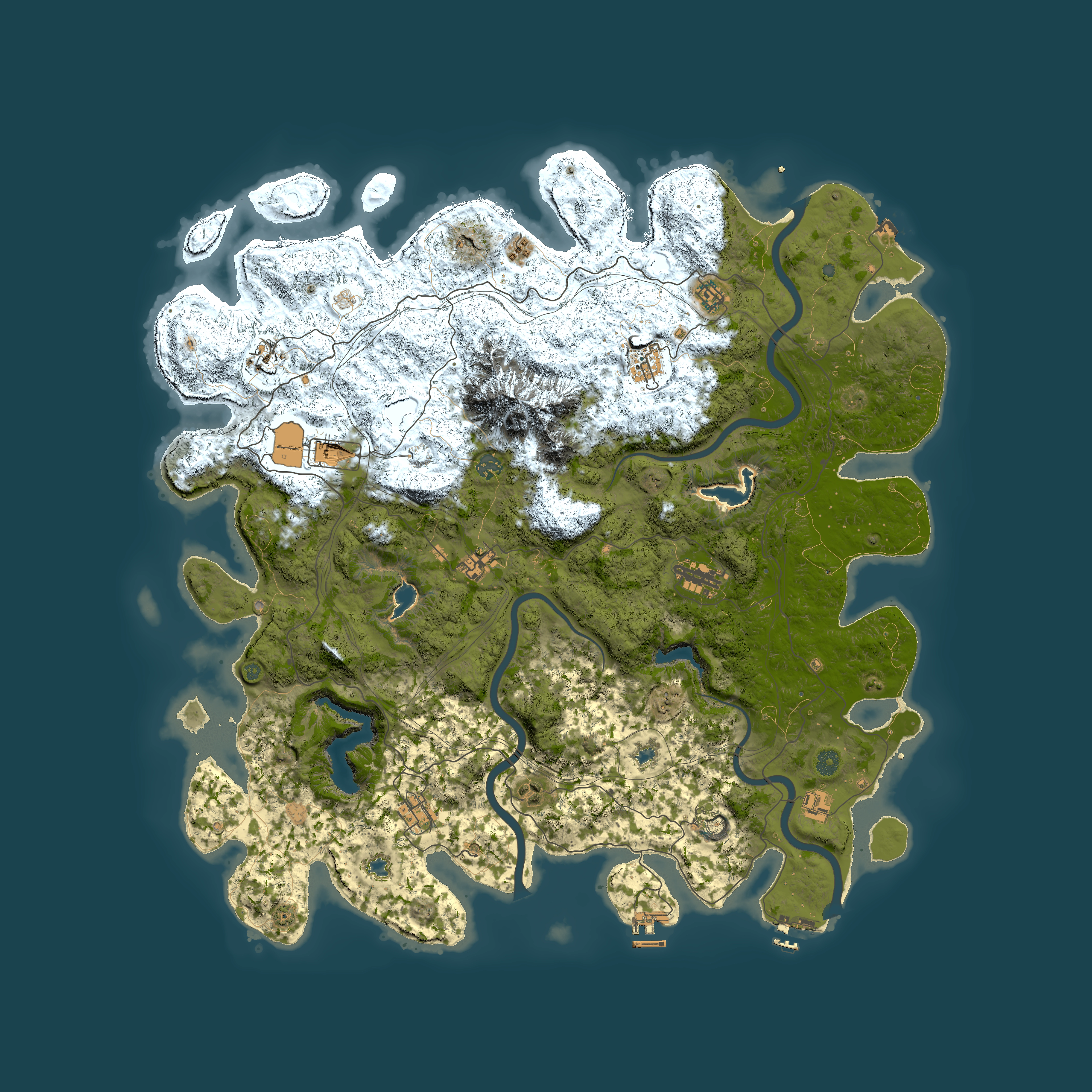 Full top-down render of Rust map seed 1702590786, 5250x5250m