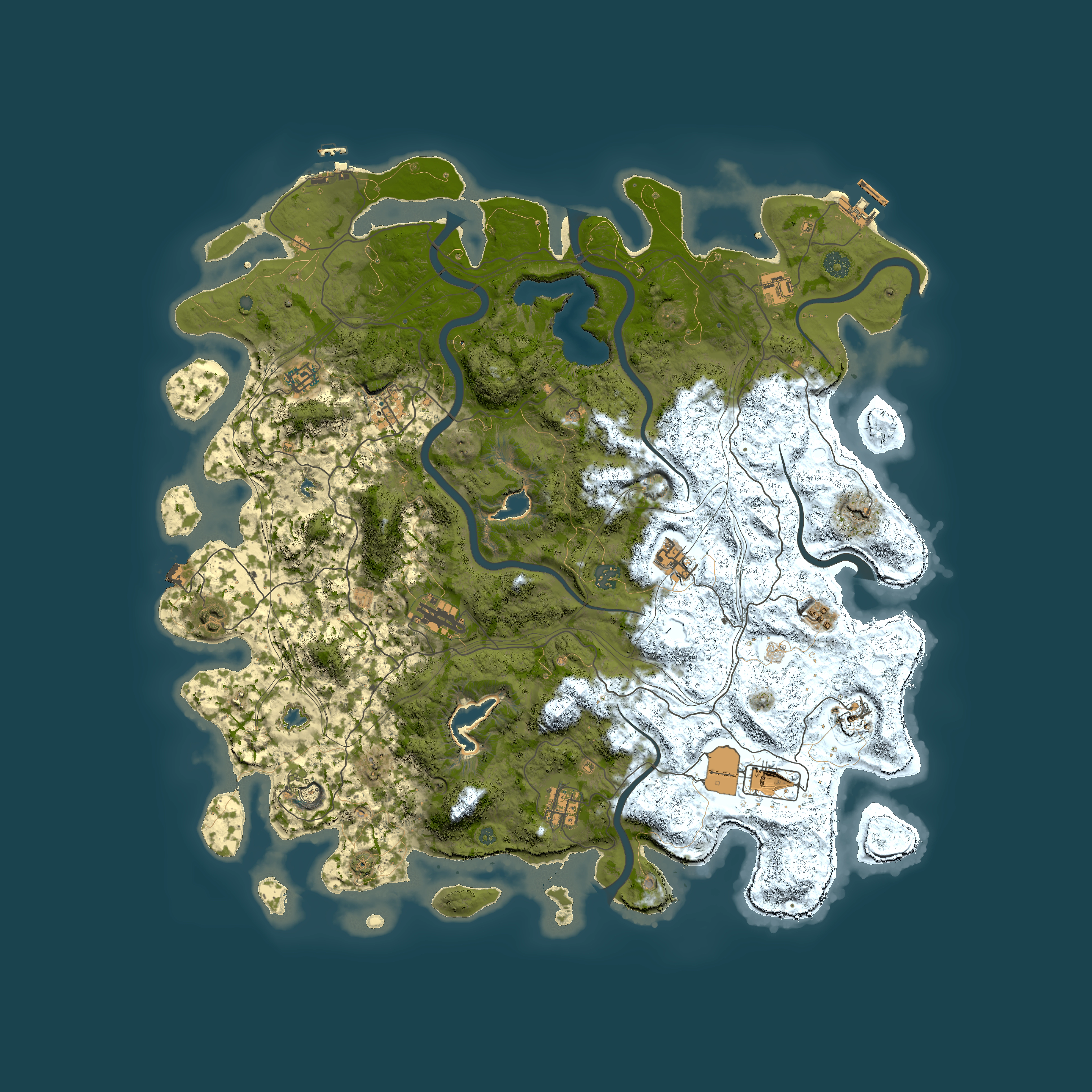 Full top-down render of Rust map seed 1278552076, 4850x4850m