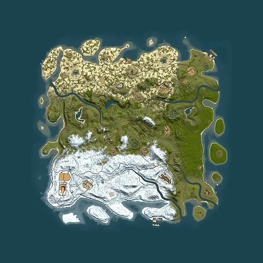 Rust map seed 1218752796, 4850x4850m top-down preview
