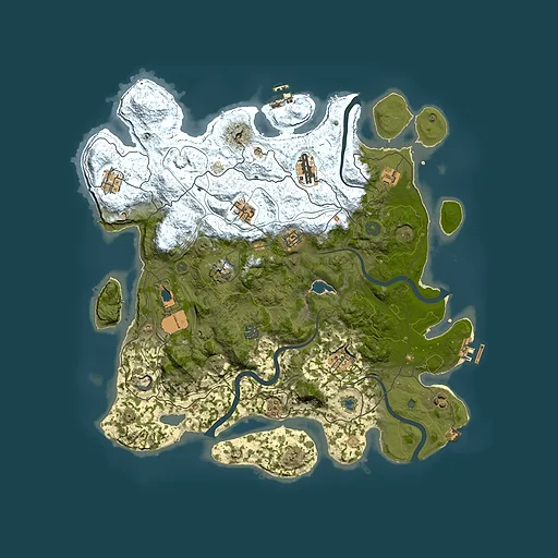 Rust map seed 1177635998, 4350x4350m top-down preview