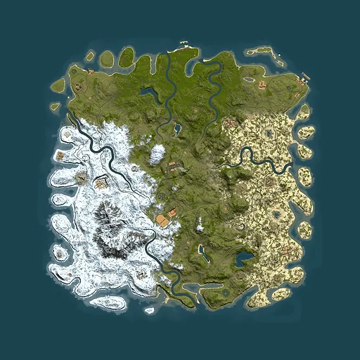 Rust map seed 823733604, 5900x5900m top-down preview