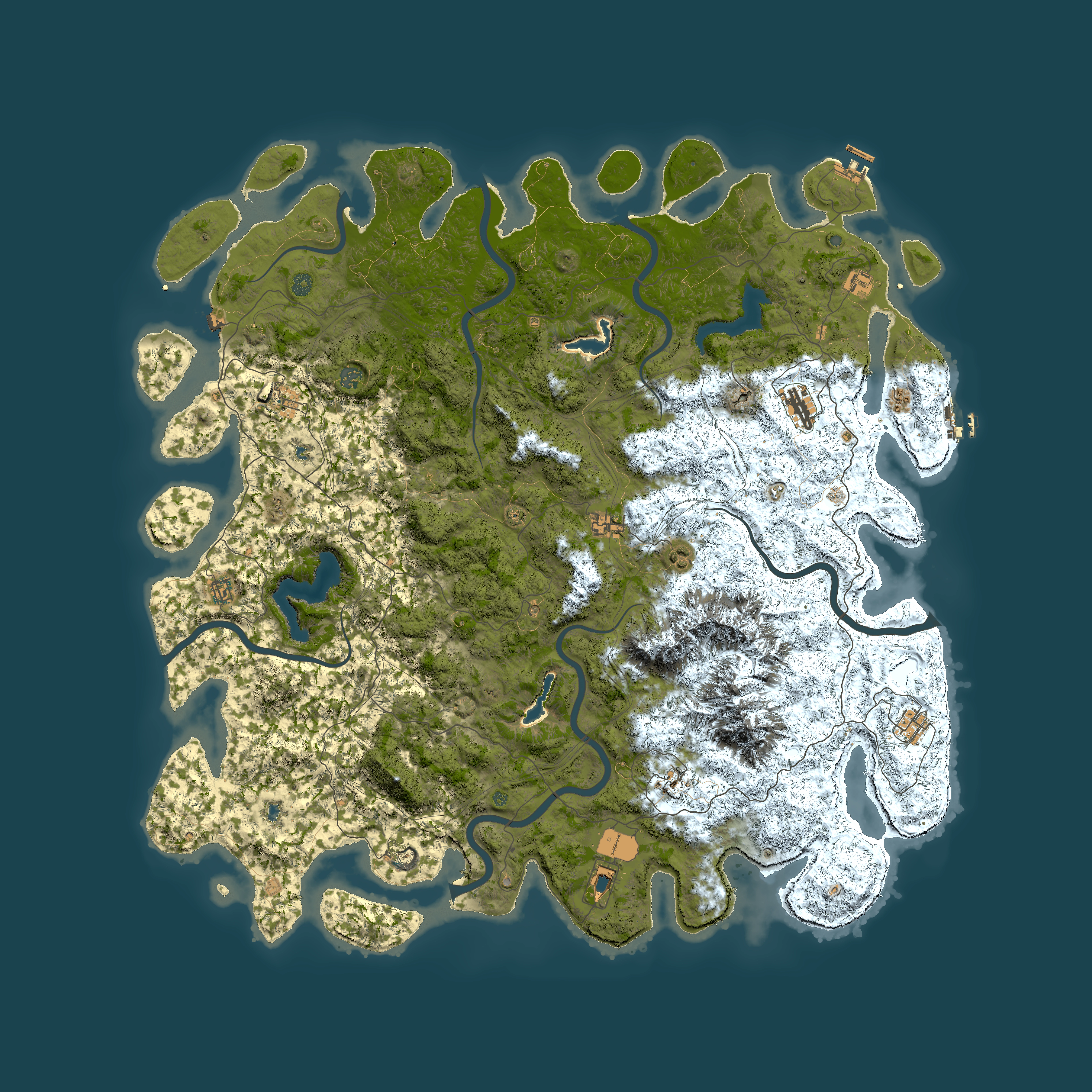 Full top-down render of Rust map seed 1325483790, 5900x5900m