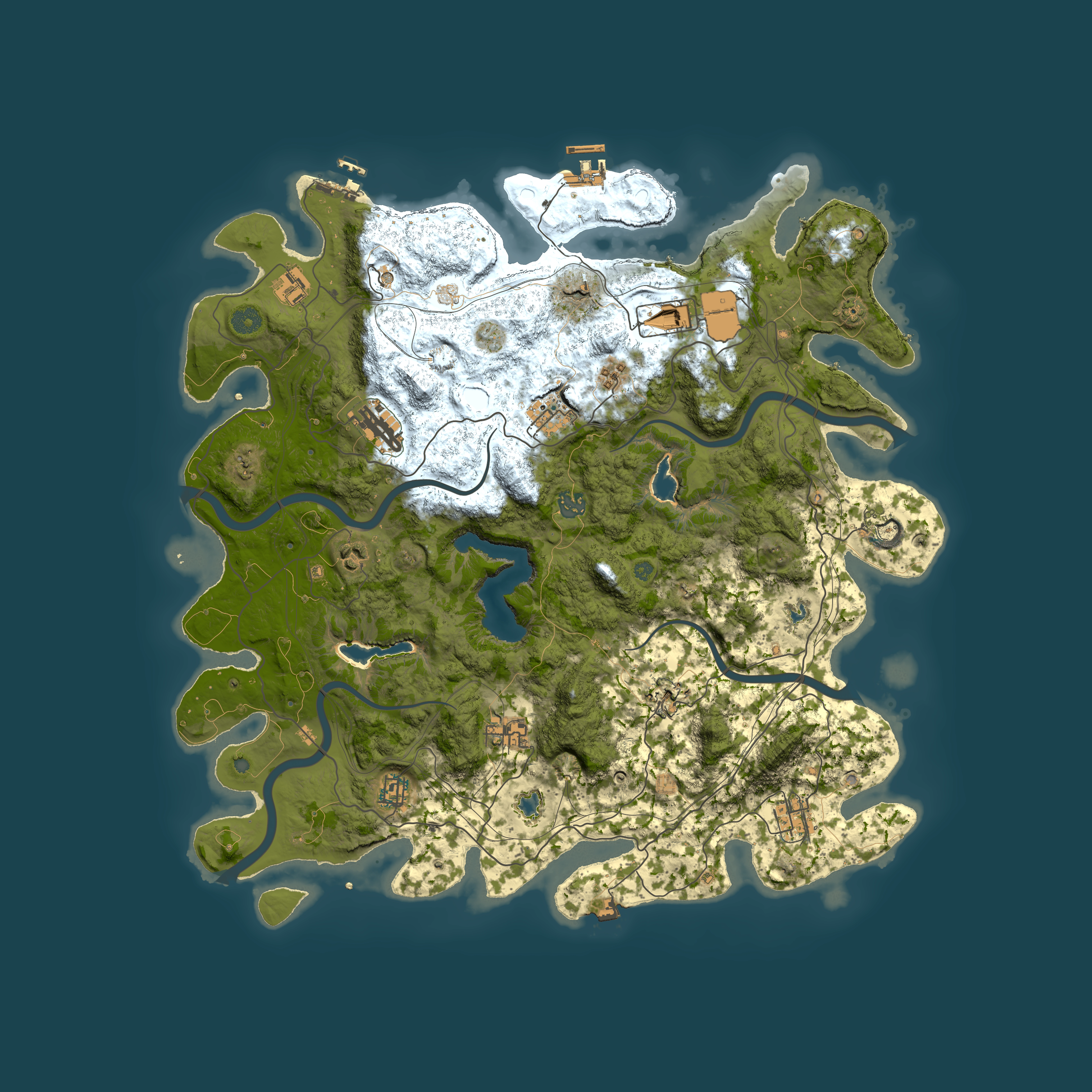 Full top-down render of Rust map seed 839060352, 4500x4500m