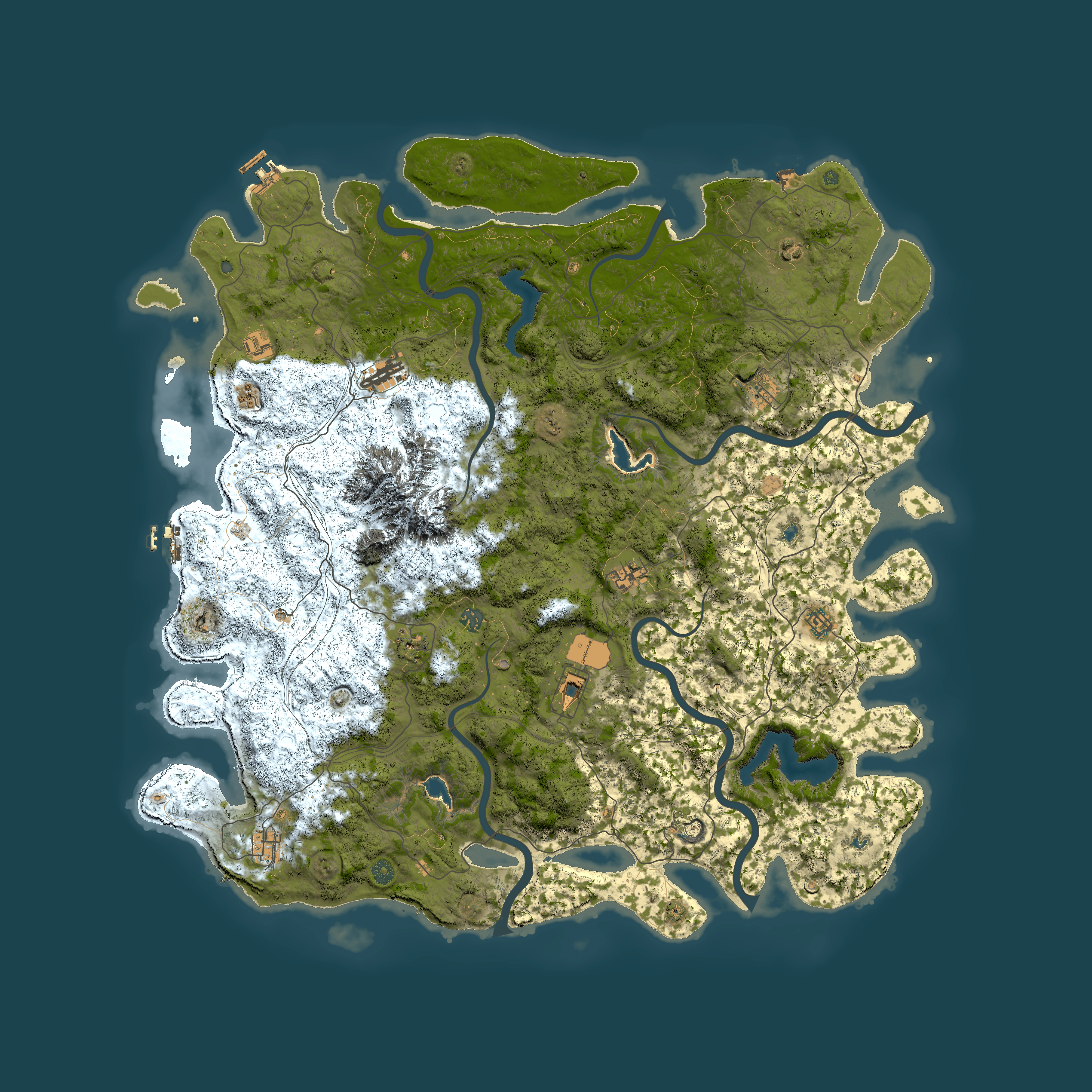 Full top-down render of Rust map seed 1103863273, 5550x5550m