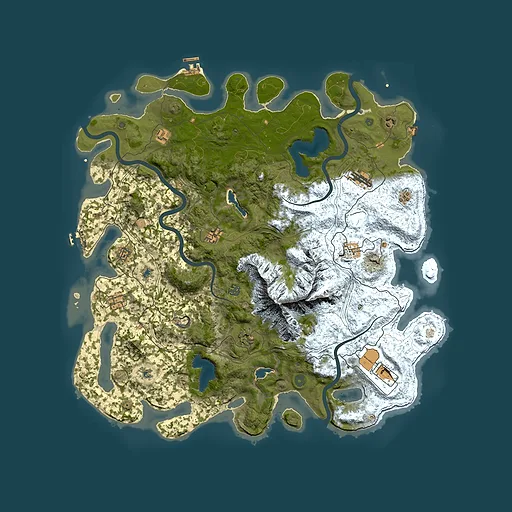 Rust map seed 203780172, 5150x5150m top-down preview