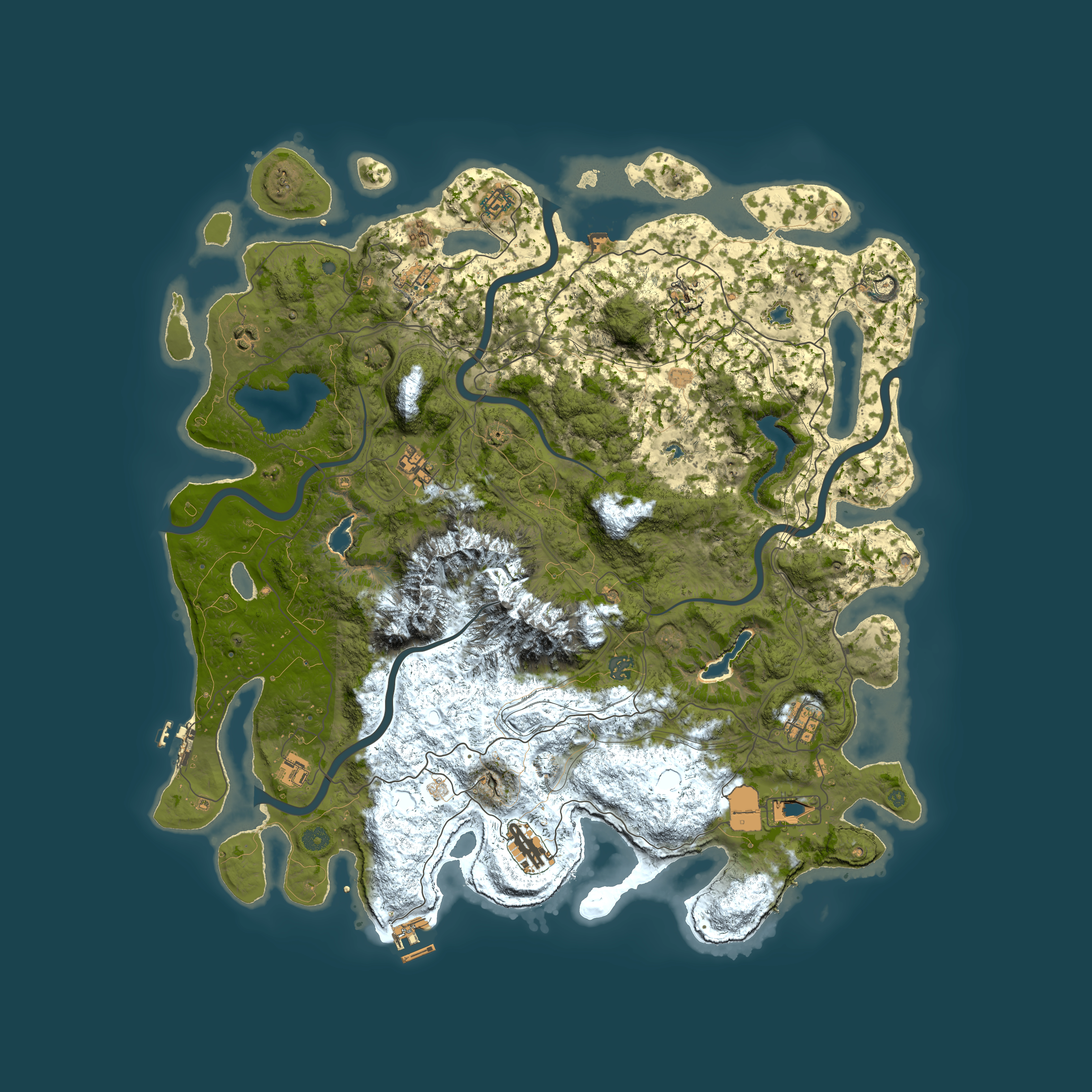 Full top-down render of Rust map seed 518804762, 5000x5000m