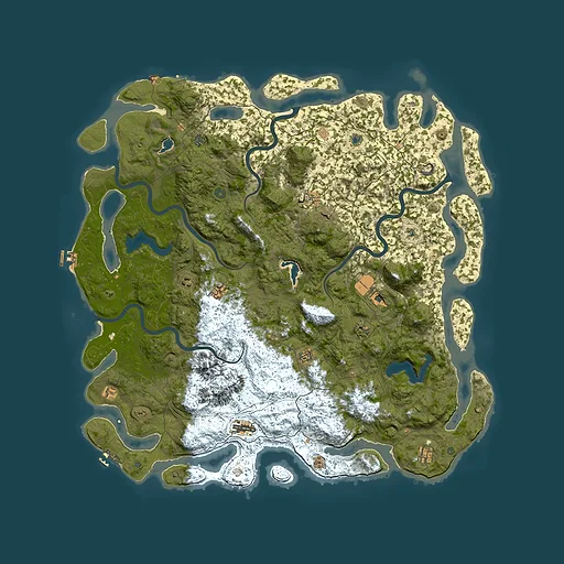 Rust map seed 850915253, 5900x5900m top-down preview