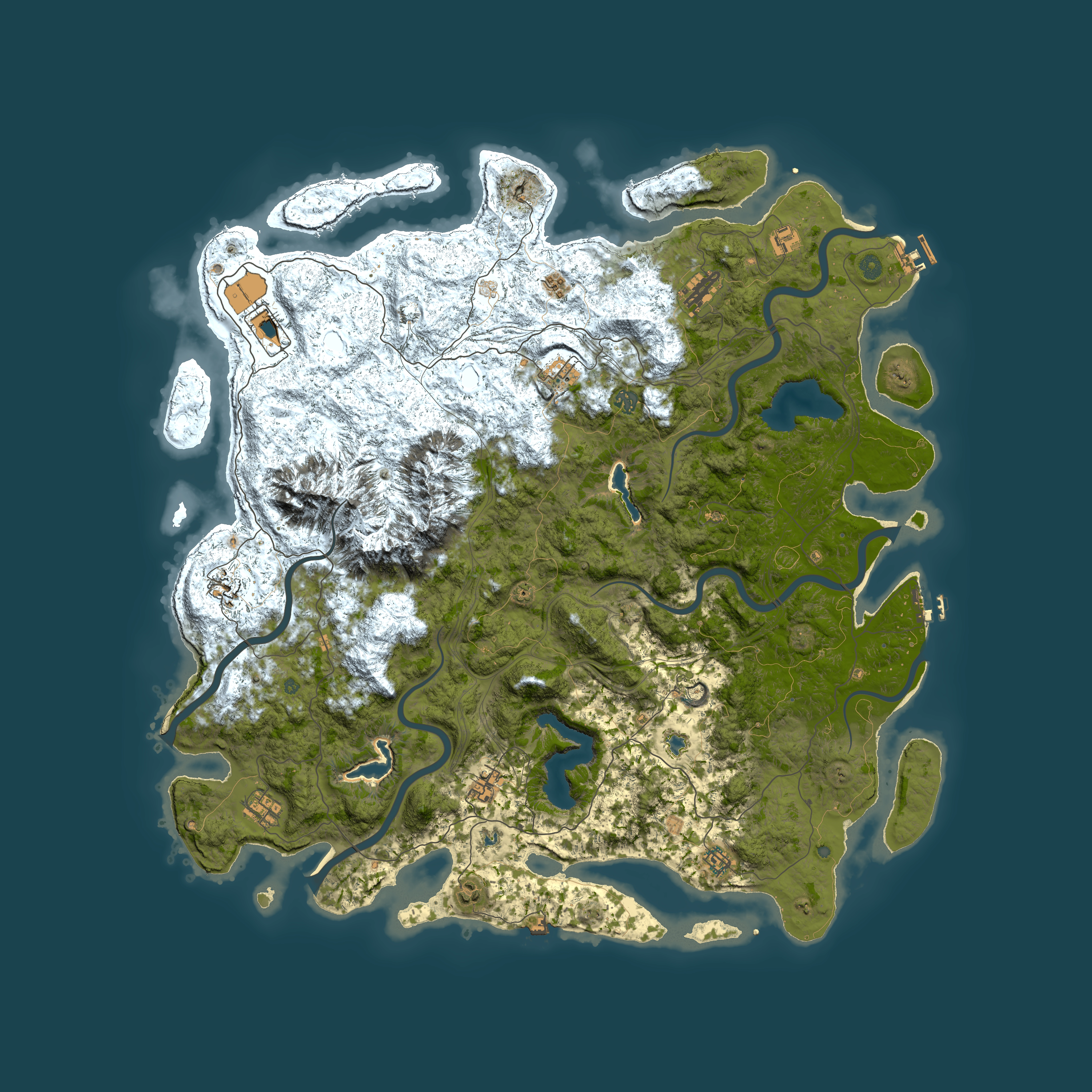 Full top-down render of Rust map seed 1805179568, 5550x5550m