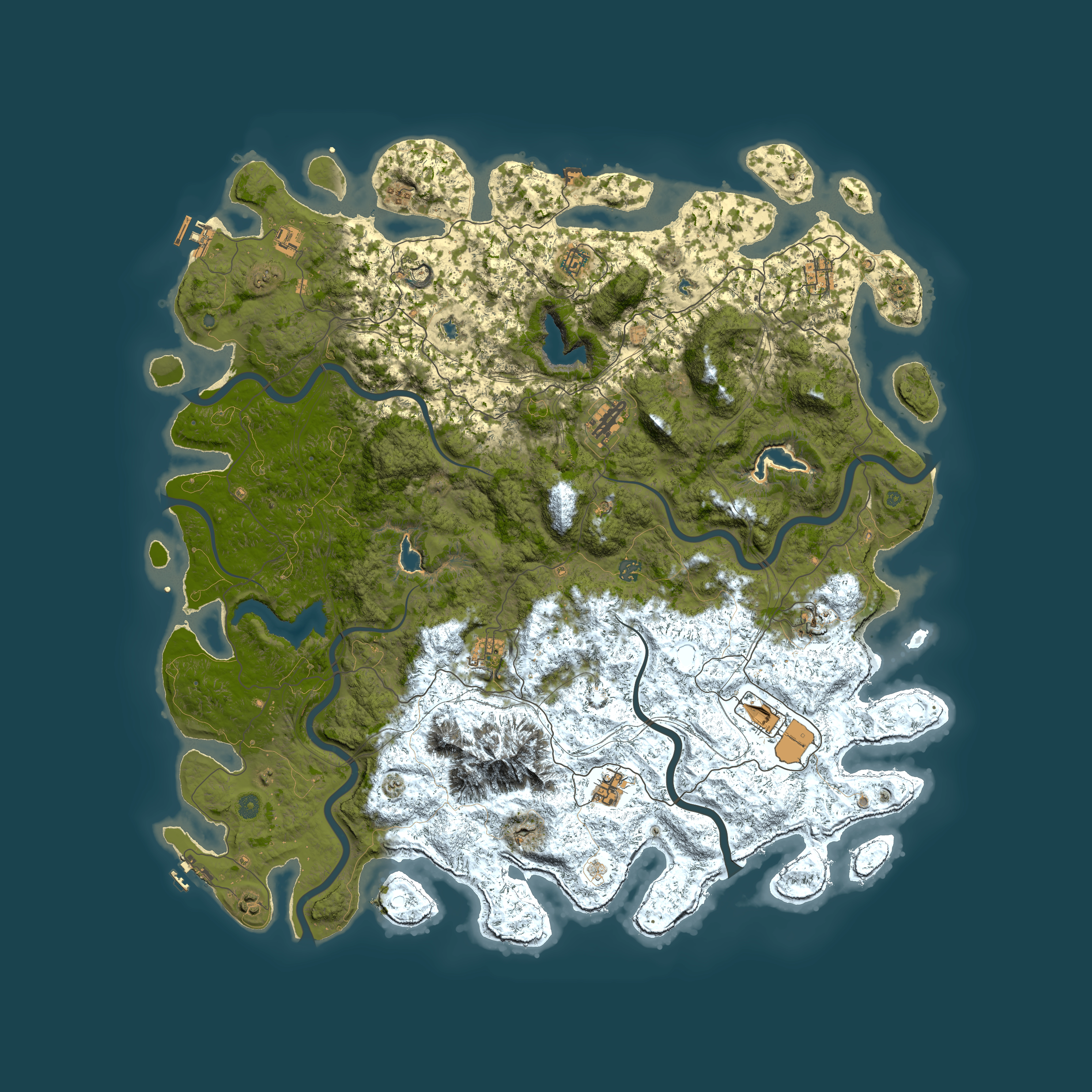 Full top-down render of Rust map seed 1937401736, 5650x5650m
