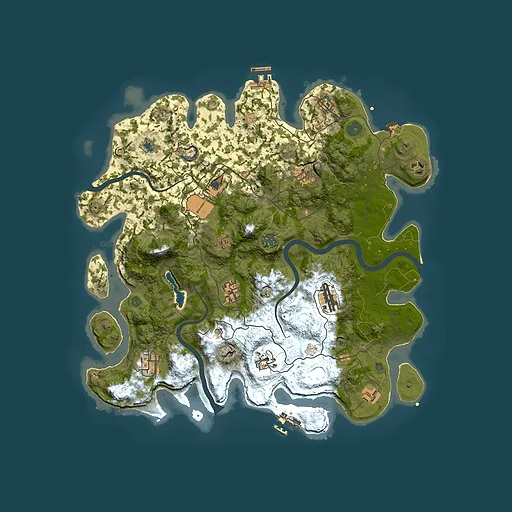Rust map seed 471025905, 4000x4000m top-down preview