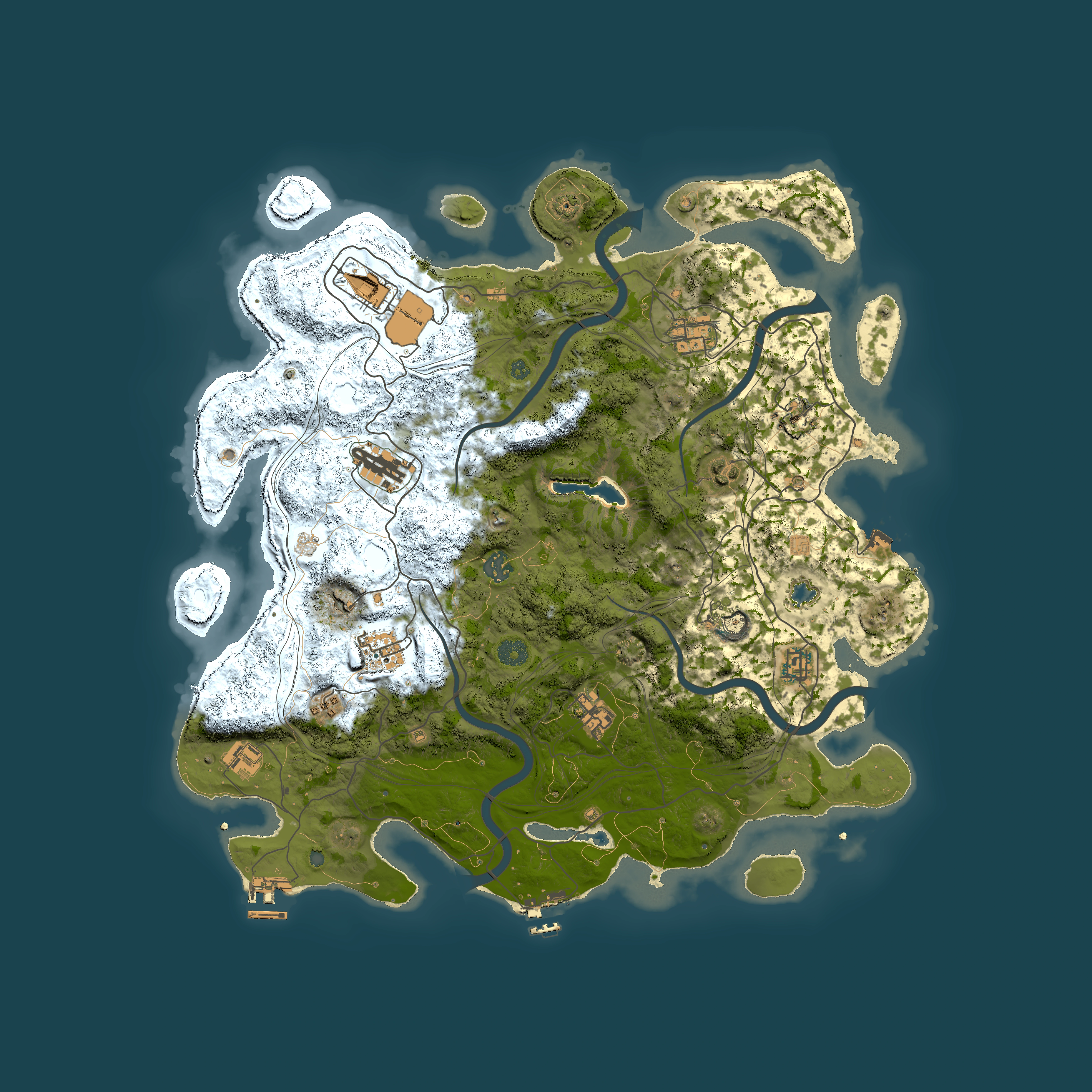 Full top-down render of Rust map seed 544036191, 4350x4350m