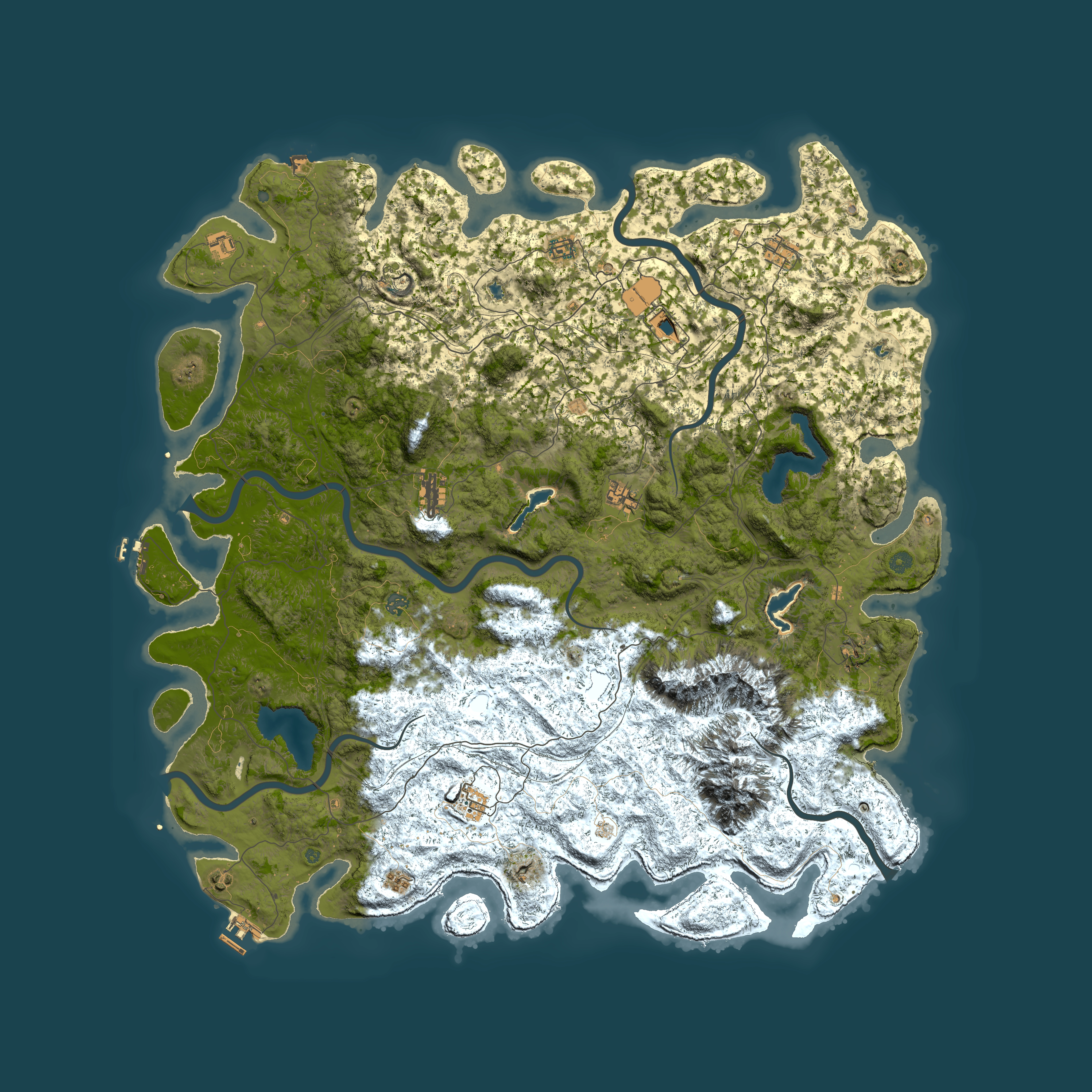 Full top-down render of Rust map seed 577935714, 5850x5850m