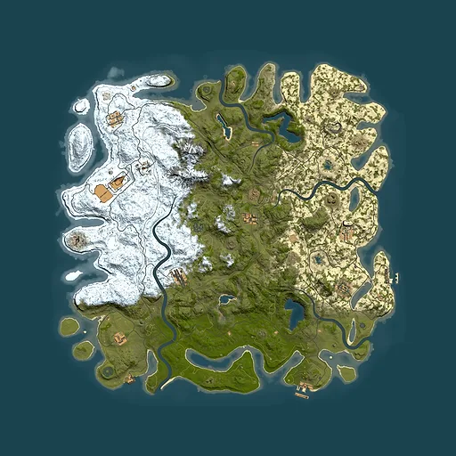 Rust map seed 1790498129, 5250x5250m top-down preview