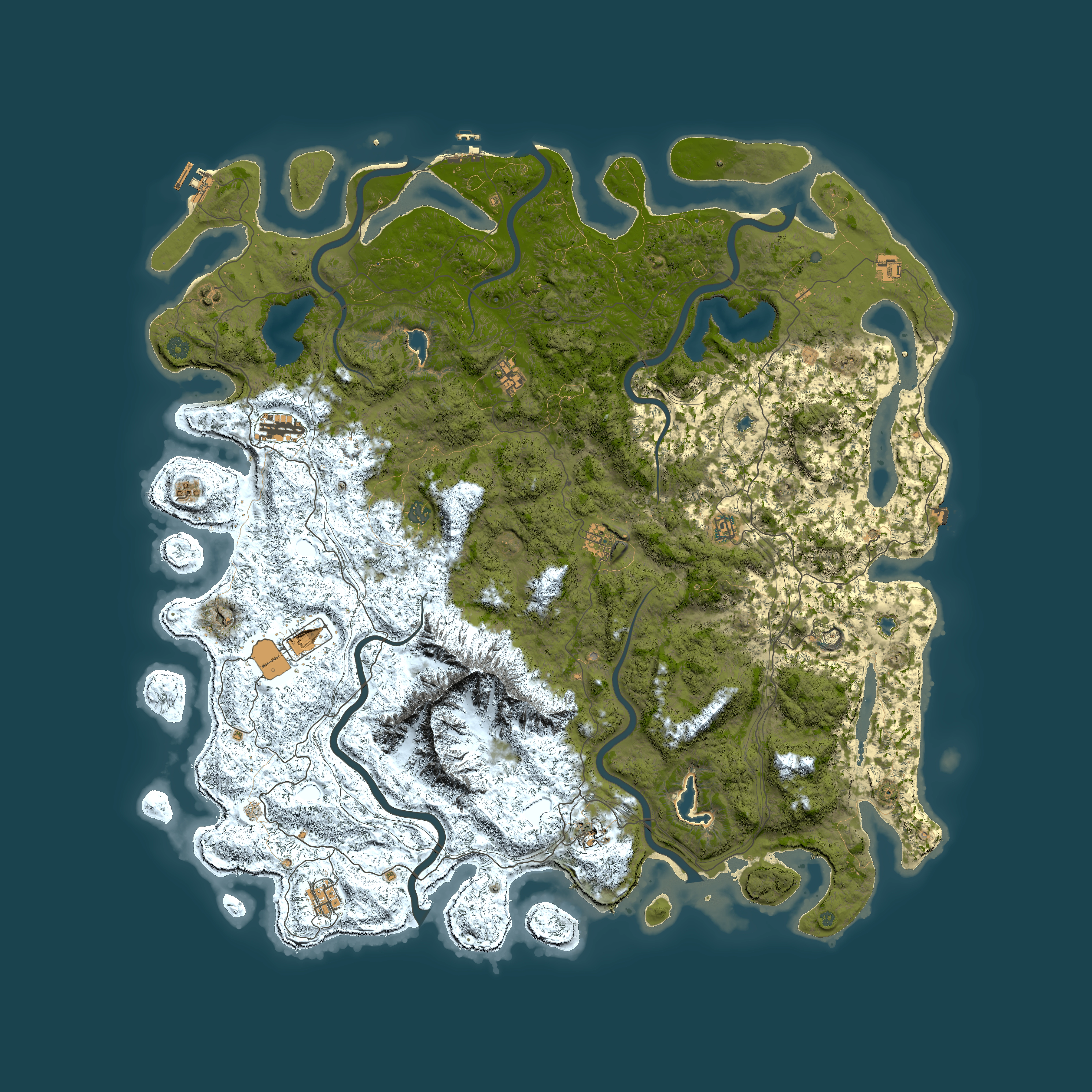 Full top-down render of Rust map seed 941398801, 5900x5900m
