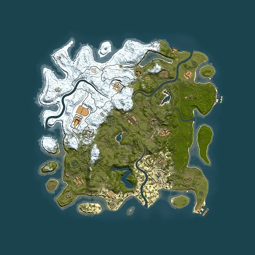 Rust map seed 795423902, 4500x4500m top-down preview