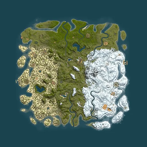 Rust map seed 1748013079, 5950x5950m top-down preview