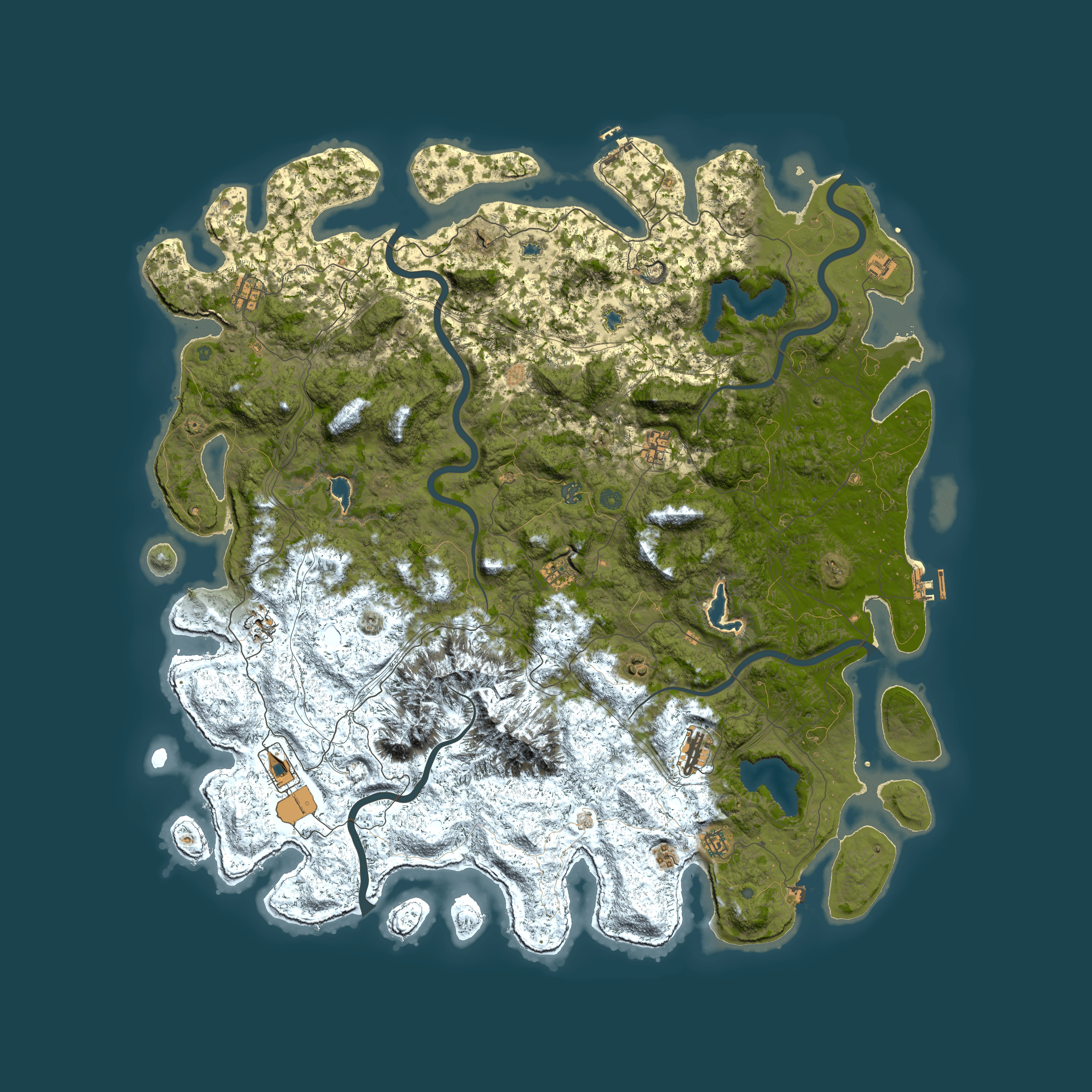 Full top-down render of Rust map seed 2109633634, 5900x5900m