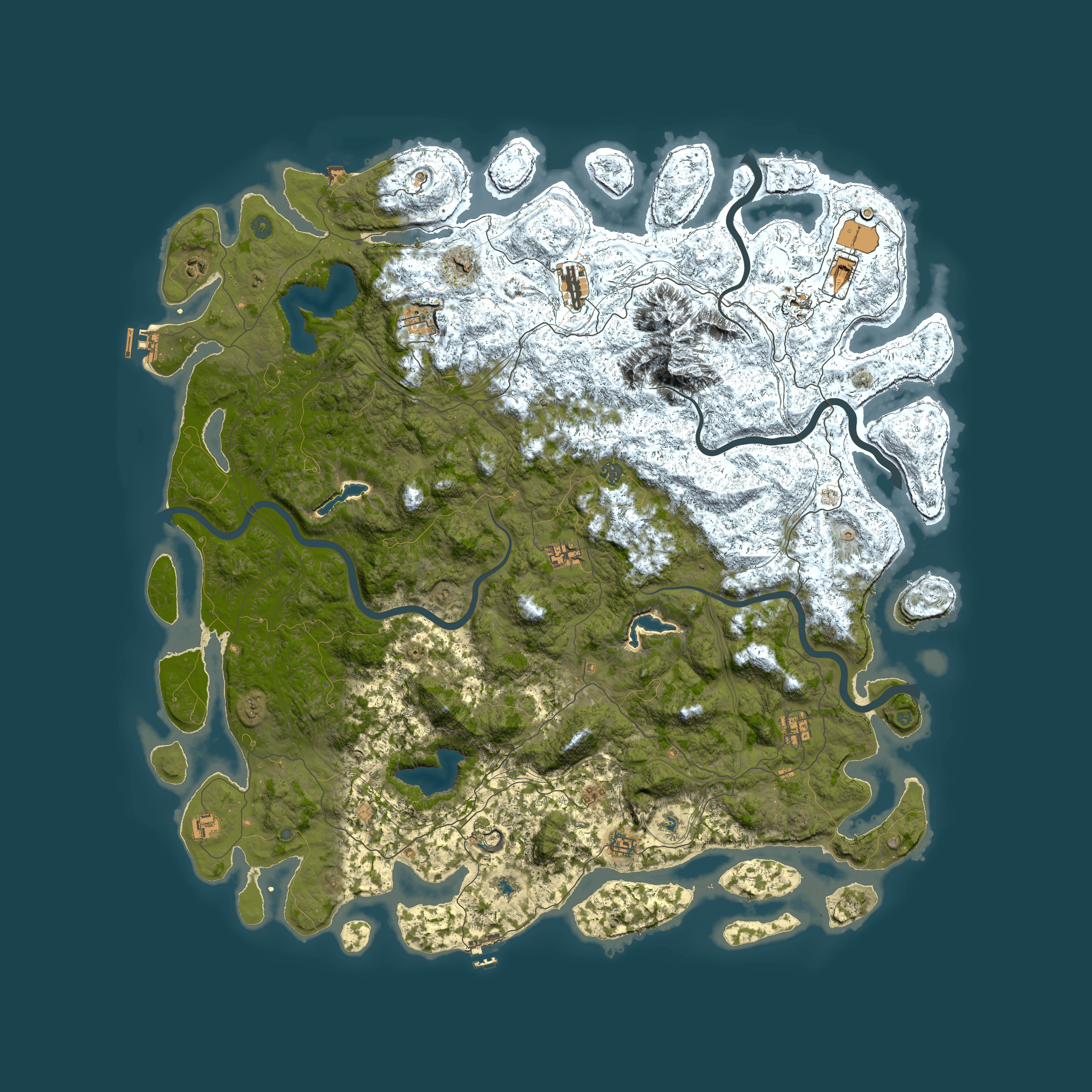 Full top-down render of Rust map seed 73078314, 5950x5950m