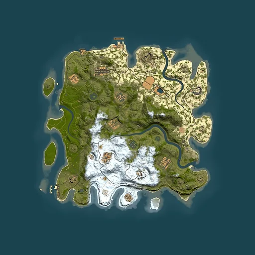 Rust map seed 1741978059, 3900x3900m top-down preview