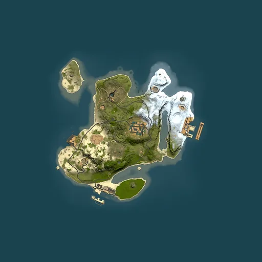Rust map seed 199420530, 2000x2000m top-down preview