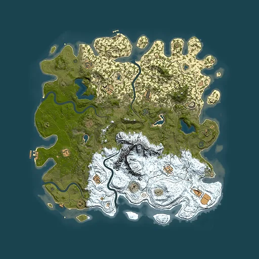 Rust map seed 1781702199, 5250x5250m top-down preview