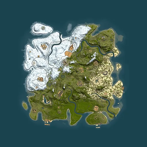 Rust map seed 952030998, 4400x4400m top-down preview