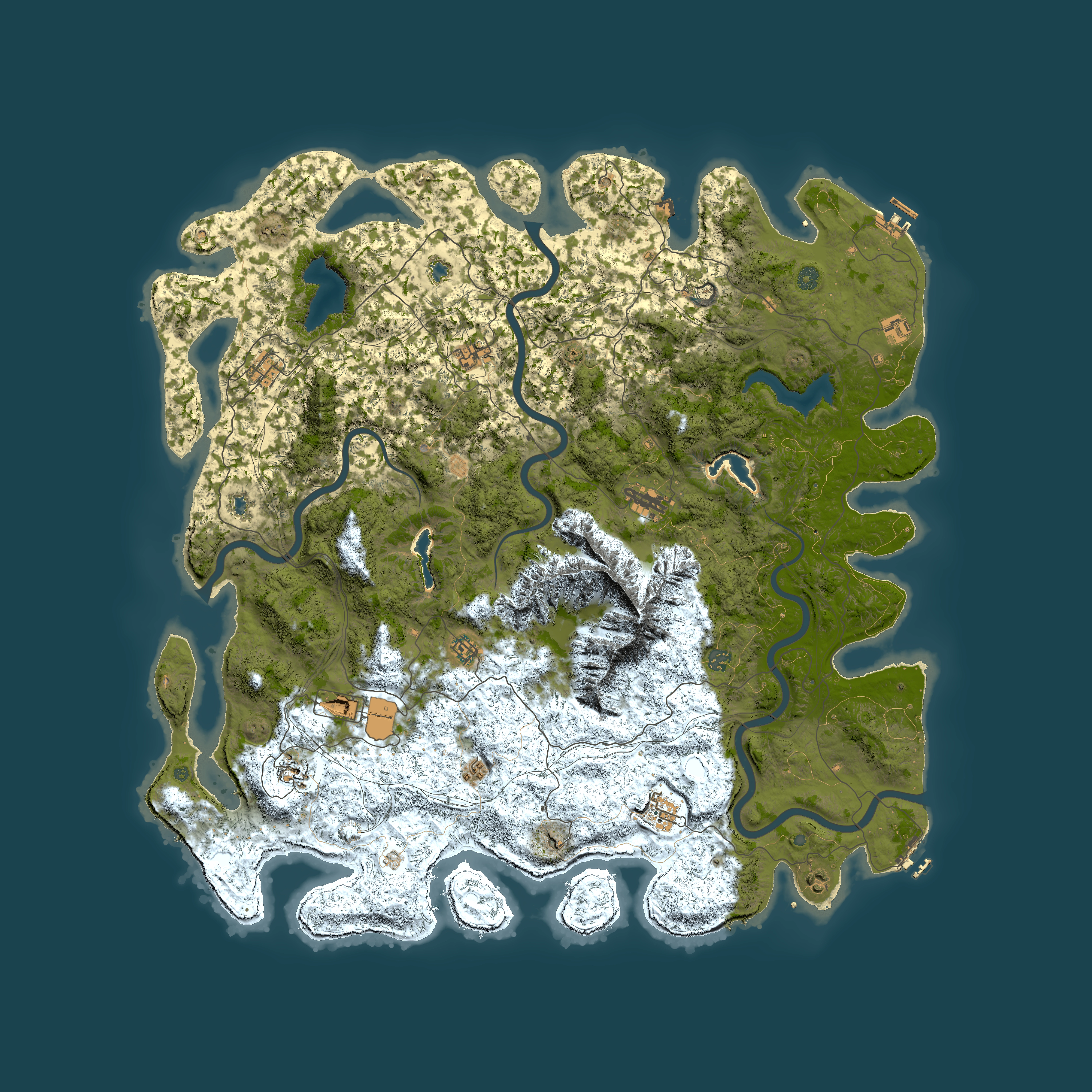 Full top-down render of Rust map seed 1008668612, 5650x5650m