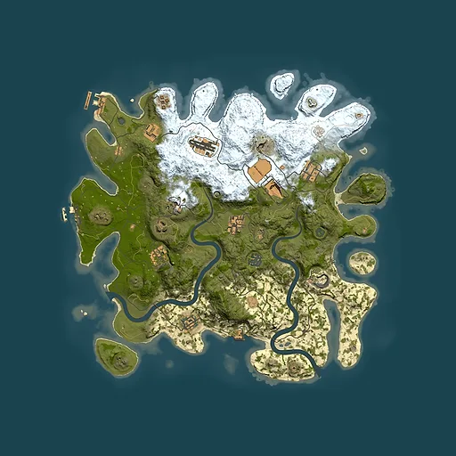 Rust map seed 679469604, 3900x3900m top-down preview