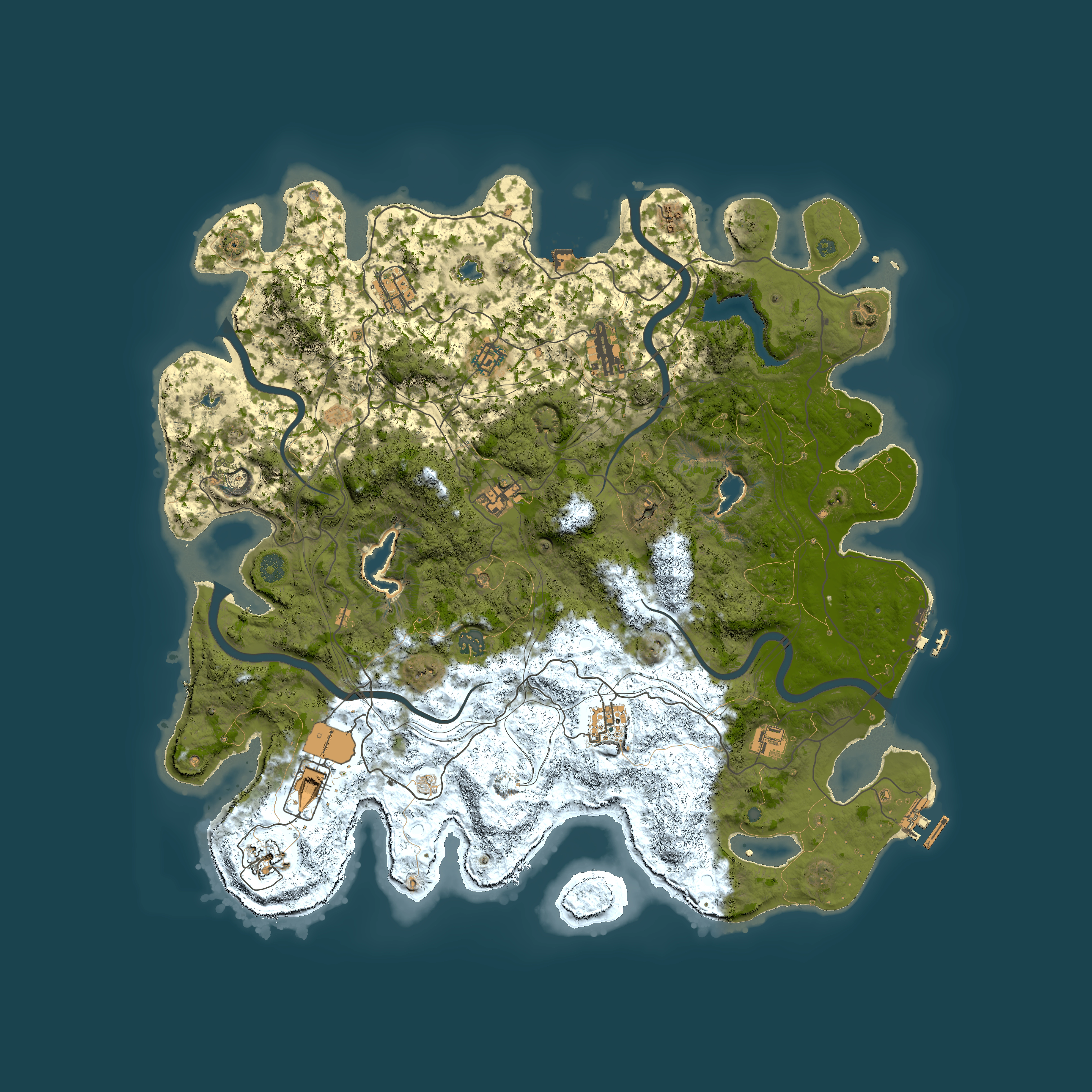 Full top-down render of Rust map seed 527178358, 4700x4700m
