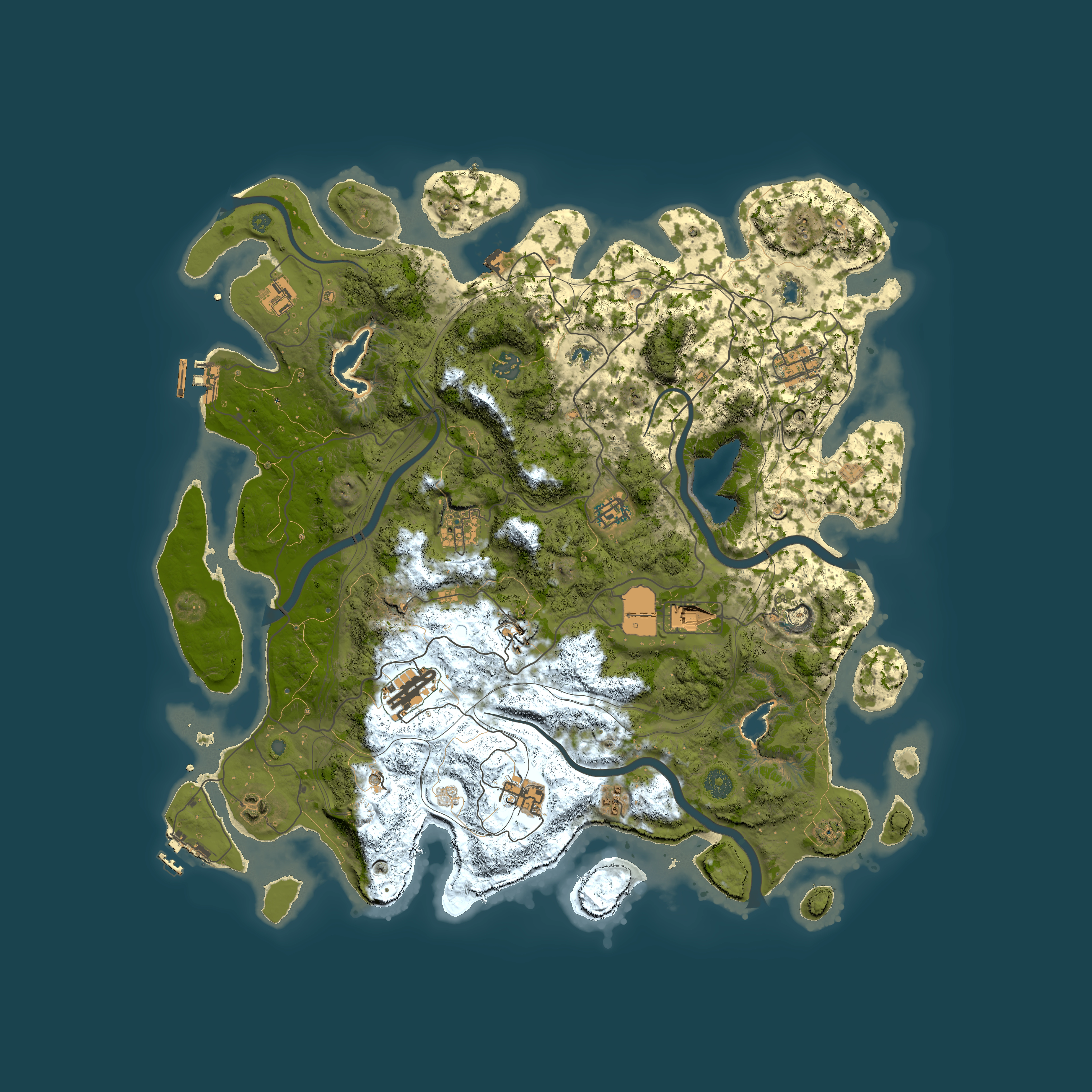 Full top-down render of Rust map seed 794017361, 4500x4500m