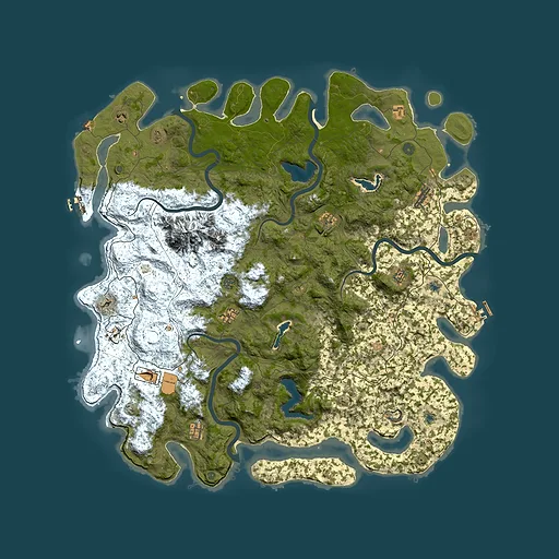 Rust map seed 56218327, 5600x5600m top-down preview