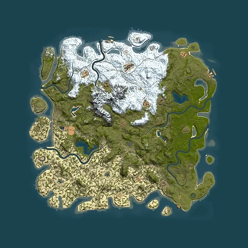 Rust map seed 1378647952, 5750x5750m top-down preview