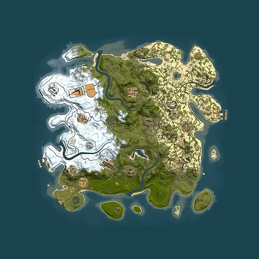 Rust map seed 1510031040, 4050x4050m top-down preview