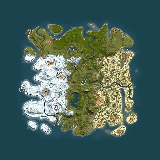 Rust map seed 1251626906, 4550x4550m top-down preview