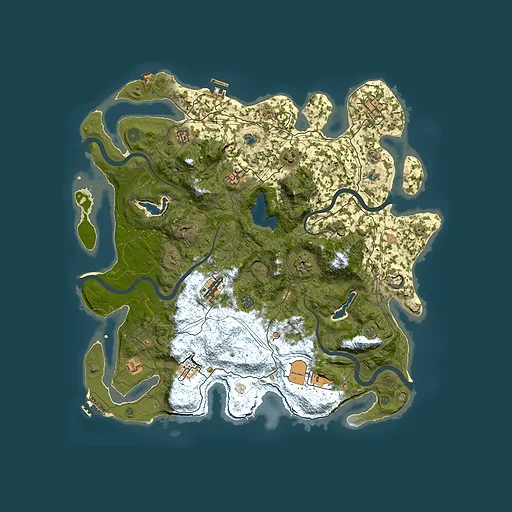 Rust map seed 1904217259, 4500x4500m top-down preview