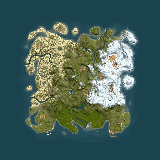 Rust map seed 1441452199, 4550x4550m top-down preview