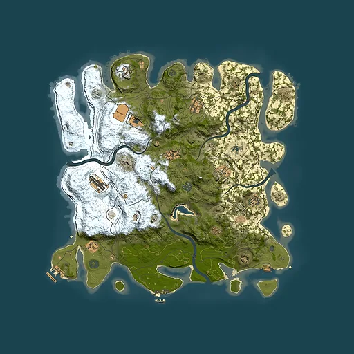 Rust map seed 1108749891, 4250x4250m top-down preview