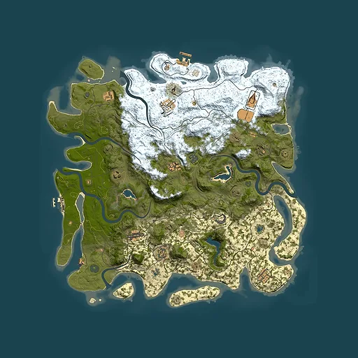 Rust map seed 1618893949, 4800x4800m top-down preview