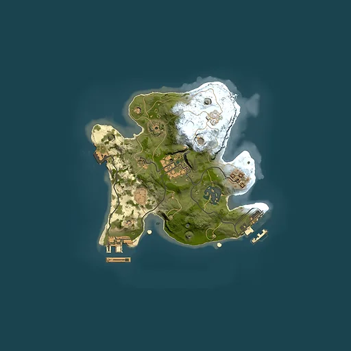 Rust map seed 700728445, 2000x2000m top-down preview