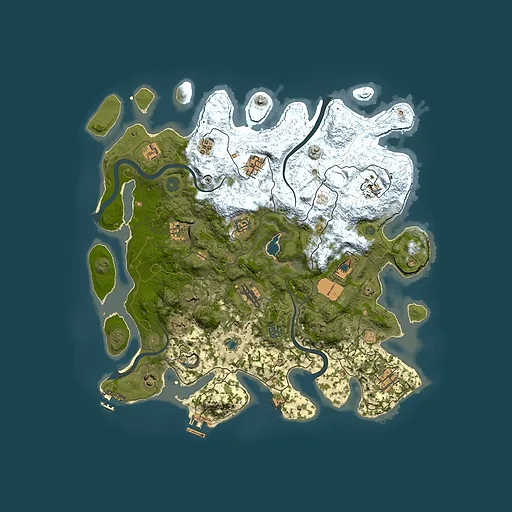 Rust map seed 1765425510, 4150x4150m top-down preview