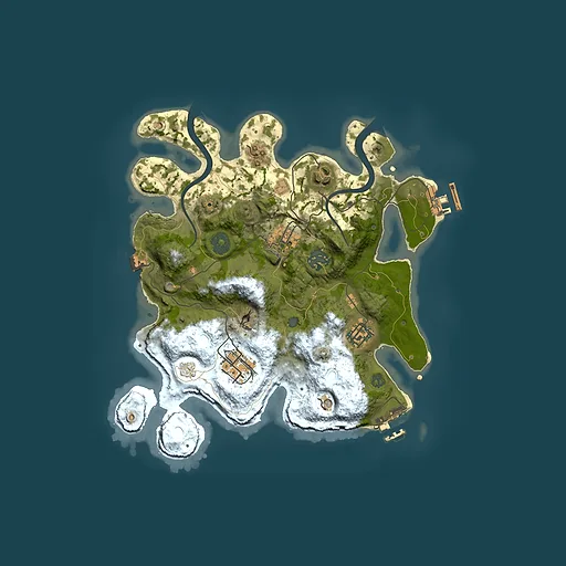 Rust map seed 1081957234, 3000x3000m top-down preview
