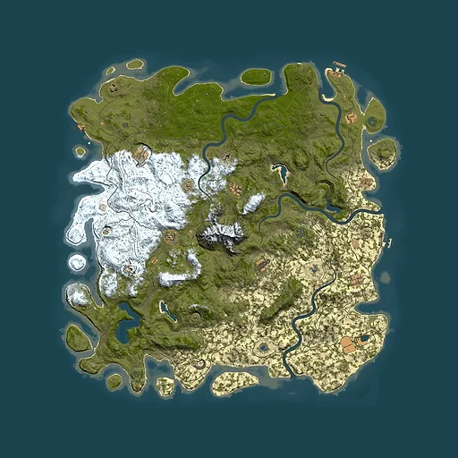 Rust map seed 483476187, 5750x5750m top-down preview