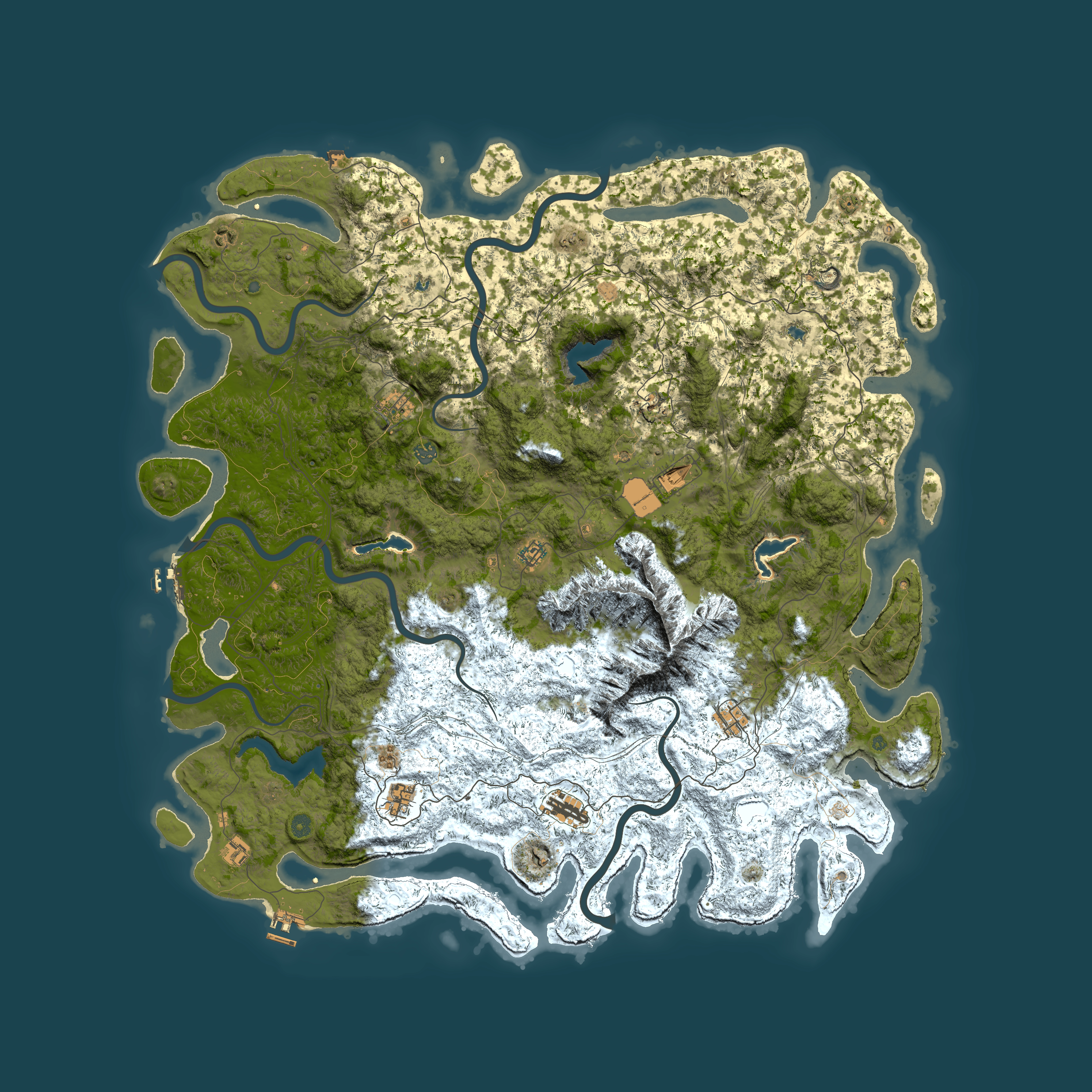 Full top-down render of Rust map seed 1655082988, 5900x5900m