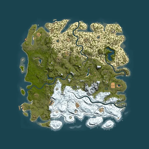 Rust map seed 1073580973, 5400x5400m top-down preview