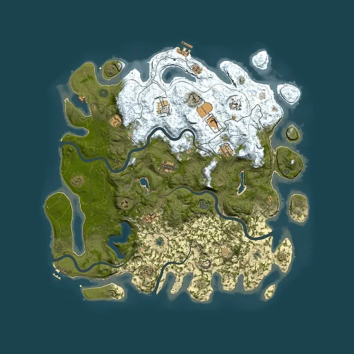 Rust map seed 1536605416, 4800x4800m top-down preview