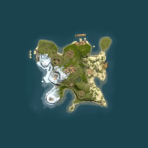 Rust map seed 1354848774, 2000x2000m top-down preview